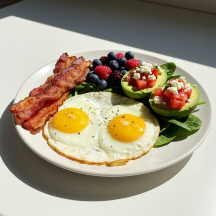 Keto Breakfast Plate